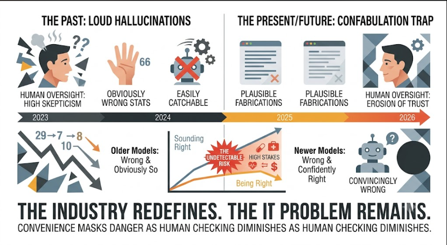 the hallucination in modern ai